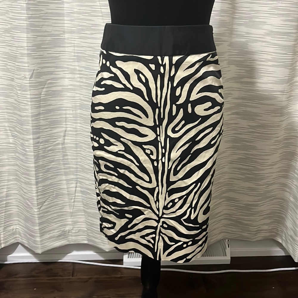 The Limited Pencil skirt - Zebra print - Size 0